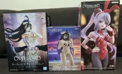 【未開封】オーバーロード アルベド・シャルティア フィギュア3体セット
