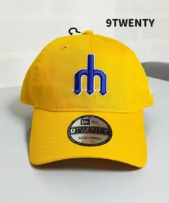シアトル・マリナーズ　9TWENTY　クラシカルロゴ　イエローキャップ