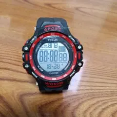 TELVA デジタル腕時計 WR50M