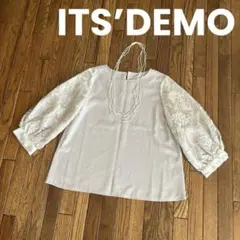 ITS’DEMO 美品　カットソー　刺繍