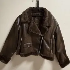 ムートン レザージャケット