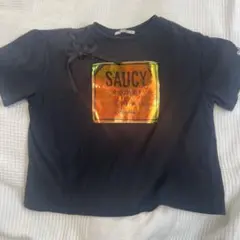 ALGY Tシャツ 黒 130