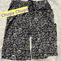 Chupa Chups ・ハーフパンツ棒付きキャンディ総柄Lサイズ