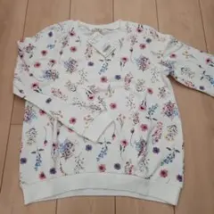新品 branshes 花柄トレーナー 150cm