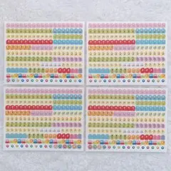 【平成レトロ】サンリオPEANUTS スヌーピー スケジュールシールセット 4枚