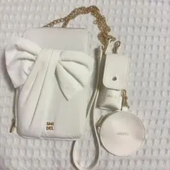 snidel パフィーリボンミニショルダー26春夏 スマホケース - メルカリ