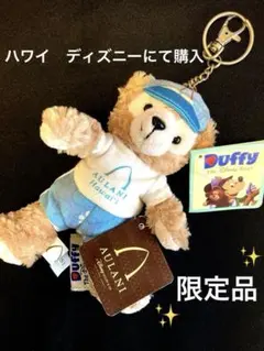 ハワイディズニー購入☆限定AULANI Duffy ぬいぐるみ キーホルダー付き