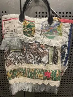 希少 JAMIN PUECH ビーズ刺繍バッグ ハンドバッグ ワニ 鳥 魚 - メルカリ