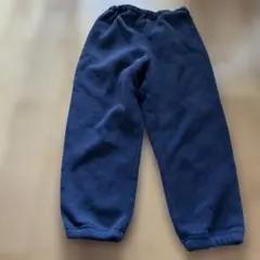 ネイビー フリース 長ズボン　パジャマ