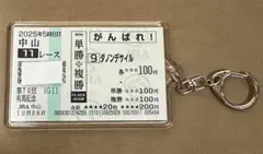 メイショウタバル 2025宝塚記念 応援単勝馬券【カラーコピー】＋馬券