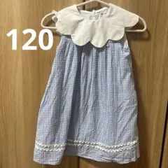 BeBe Petits Pois ノースリーブワンピース ギンガムチェックのサムネイル