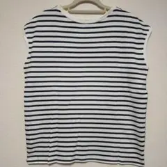 【KL様専用】23区 ボーダーカットソー Tシャツ フレンチスリーブのサムネイル