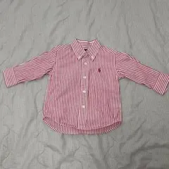 ラルフローレン/シャツ/ピンク/80cm