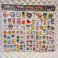 たまごっち 4size STICKER 4枚セットのサムネイル