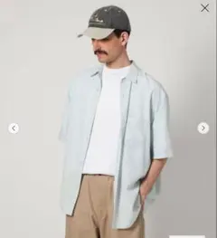 Steven Alan スラブ レギュラーカラー ショートスリーブ シャツのサムネイル