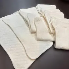 코튼 기저귀 라이너 세트 (퀼트)