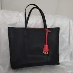 トリーバーチ ペリー 黒 トートバッグ　TORY BURCH　ブラック