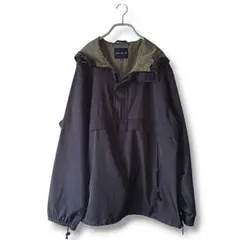 OLD UNIQLO ナイロンジャケット アノラック　ブラック/カーキ