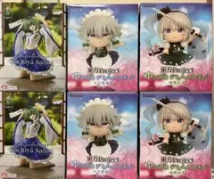東方プロジェクトシリーズフィギュア　十六夜咲夜と魂魄妖夢と東風谷早苗の6体セット
