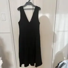 ブラッシュドジャージージャンパースカート ロングワンピース