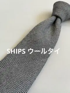 SHIPS シップス　ウールタイ