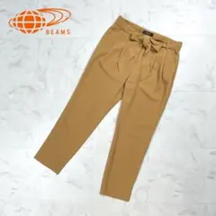 Demi-Luxe テーパードパンツ クロップド丈 ブラウンサイズ38*GD71