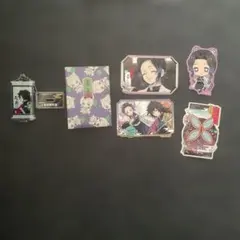 鬼滅の刃 キーホルダー 、ステッカーセット