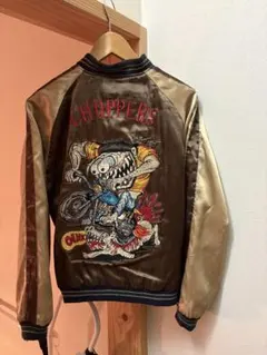 入手困難　東洋エンタープライズ　刺繍スカジャン リバーシブル