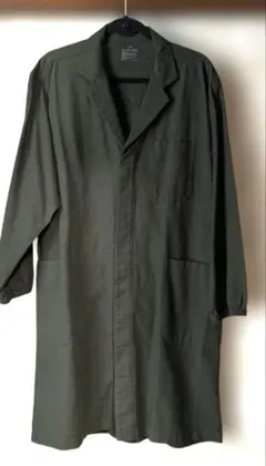 無印良品/MUJI❁洗いざらしオックスショップコート❁男女兼用/S-M/綿