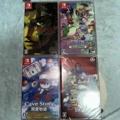 ニンテンドーSwitchソフト　４本セット　新品未開封