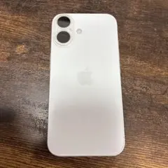 Apple iPhone16 ホワイト 画面ひび割れ