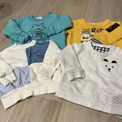 男の子80cmトレーナーセットまとめ売り