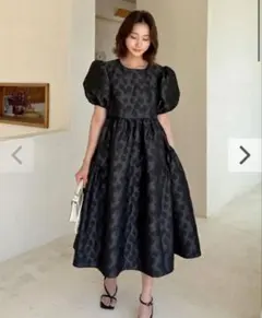 BIRTHDAY BASH JACQUARD HEPBURN DRESS - メルカリ