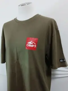 最終処分セール‼️CAMP7 オリーブ Tシャツ 半袖
