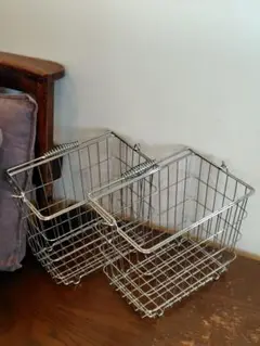 ワイヤーバスケット 2個セット
