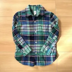 美品　GAP KIDS チェックシャツ（XS 4-5歳）