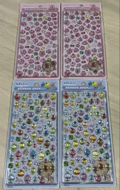 【正規品】しずくちゃん ボンボンドロップシール mini 4枚