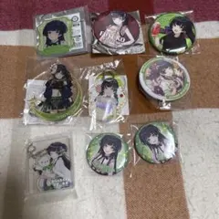 黛冬優子 グッズ まとめ売り シャニマス 黛冬優子 描き下ろしグッズ5点セット 60'sレトロフェア