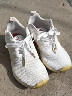 希少　adidas アディダス NMD スニーカー 白 赤 27.5cm 韓国