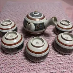 昭和レトロ⭐九谷焼⭐湯呑⭐湯呑み⭐色絵金彩湯呑み⭐茶器⭐菊詰柄⭐１０個セット 昭和レトロ⭐九谷焼⭐湯呑⭐湯呑み⭐色絵金彩湯呑み⭐茶器⭐菊詰柄