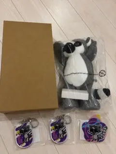 ドズル社 キャラクターズ くじ ぼんちゃん アクキー 缶バッジ