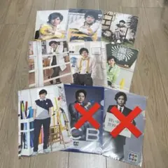 嵐　二宮和也　ワクワク学校　クリアファイル　7枚セット