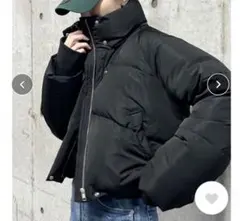 MURUA 2WAYショートダウン　ブラック