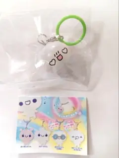 あわわちゃん　ころんとクリアなめじるしチャームあわわちゃんハート　ガチャガチャ