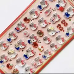 ハローキティ 立体シール ボンボンドロップ