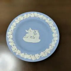 WEDGWOOD ジャスパー プレート 皿 ペガサス 英国製 中古のサムネイル