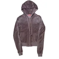 DIESEL ウィメンズジップアップスウェット　J001