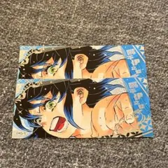 鬼滅の刃 ジャンプショップ 鬼滅フェア 箔押しステッカー 嘴平伊之助 2枚
