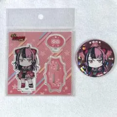 夢限大みゅーたいぷ 藤都子 アクリルスタンド 缶バッジ 元祖（セット