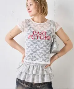 PAST FUTURE レースTEE Who's who galleryのサムネイル
